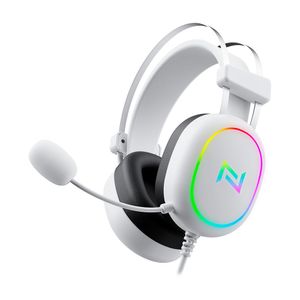 HEADSET GAMER NEOLOGIC NGX ARCTIC RGB DRIVERS DE 50MM PLUG:2*3.5MM +USB BRANCO - NGXARCTIC