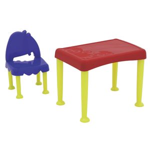 Conjunto Infantil Tramontina Lirous Vermelho em Polipropileno
