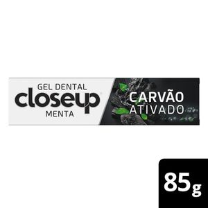Creme Dental Closeup Carvão Ativado Menta 85g