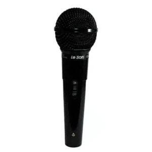 Microfone C-fio Mc-200 Preto Brilhante Leson [f086]