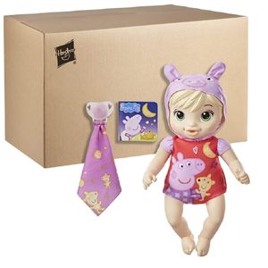 Boneca Loira Boa Noite, Peppa! Baby Alive F2387