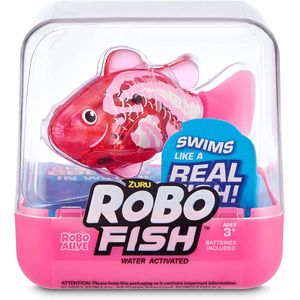 Robô Alive Robô Fish Rosa Fun F0084-8