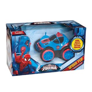 Carro Com Controle Remoto Homem Aranha Flip Avengers 5851