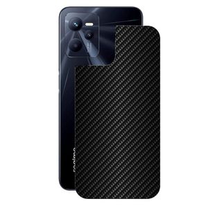 Película para Realme C35 - Traseira de Fibra de Carbono Preta - Gshield