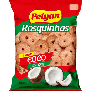 Biscoito Rosquinha Petyan Coco 300g