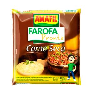 Farofa Carne Seca Amafil