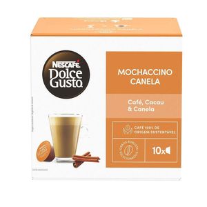 Café em Cápsula NESCAFÉ DOLCE GUSTO Mochaccino Canela 172g Caixa com 10 Cápsulas