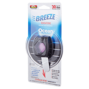 Odorizador Automotivo Ocean Proauto Breeze Sensations Blister