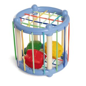 Brinquedo Infantil Desafio a Fio Cilindro com Elástico Tateti