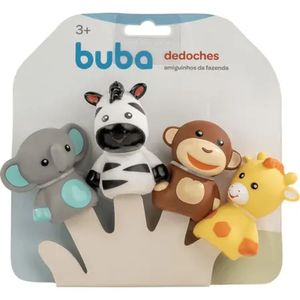 Brinquedo Dedoches Amigos da Silva Buba