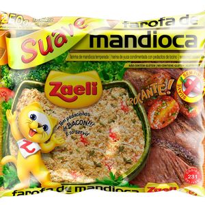 Farofa Mandioca Zaeli Suave  250G