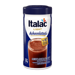 Achocolatado em Pó Italac Light 210g