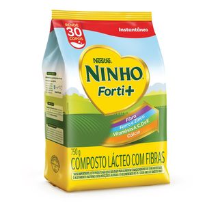 Composto Lácteo NINHO Forti+ Fibras Sachê 750g