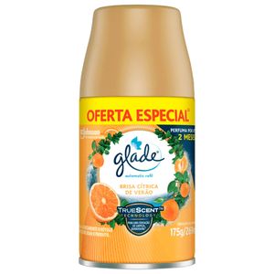 Desodorizador Glade Automatic Spray Refil Brisa Cítrica de Verão 269ml Oferta Especial