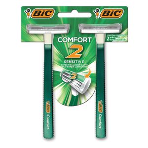 Aparelho Descartável para Barbear Bic Comfort Combo com 2 Unidades