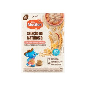 Seleção da Natureza Cereais Banana e Maçã 100g