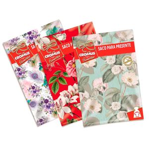 Saco Presente Cromus 25X37 Feminino Sortido