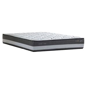 Colchão Casal 138x188x27cm Molas Maxspring One Side Pillow Madri Herval Branco/cinza