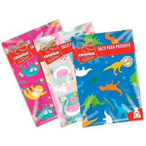 Saco para Presente 25X37 Infantil Sortido