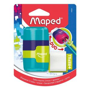 Apontador Com Borracha Connect Cores Sortidas