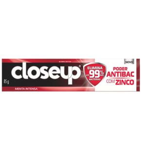 Creme Dental Closeup Antibac Menta Intensa