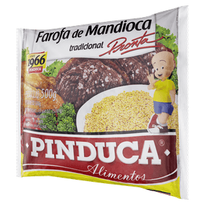 Farofa de Mandioca Tradicional Pinduca Pacote
