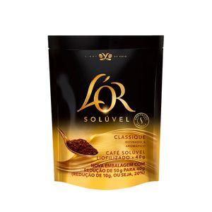 Café Solúvel L'or Liofilizado Classique 40g