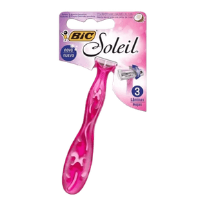 Aparelho de Depilação Feminino Bic Soleil Rosa 1und