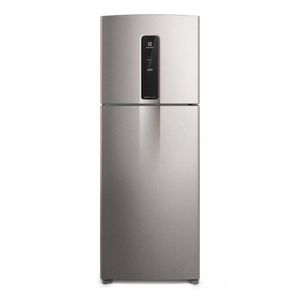 Geladeira Electrolux Frost Free Inverter 480L Efficient com AutoSense SmartBivolt Duplex cor Inox Look IT70S Bivolt
