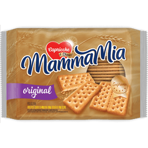 Biscoito Mammamia Cream Cracker Original 301,5g