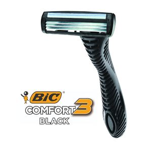 Aparelho de Barbear Descartável Men Comfort 3 Black Night Bic