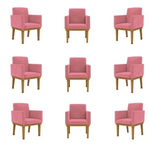 Kit 09 Poltronas Decorativa Reforçada Oferta - Balaqui Decor