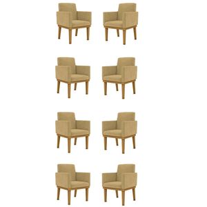Kit 08 Poltronas Decorativa Reforçada Oferta - Balaqui Decor