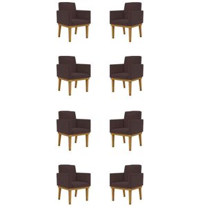 Kit 08 Poltronas Decorativa Reforçada Oferta - Balaqui Decor