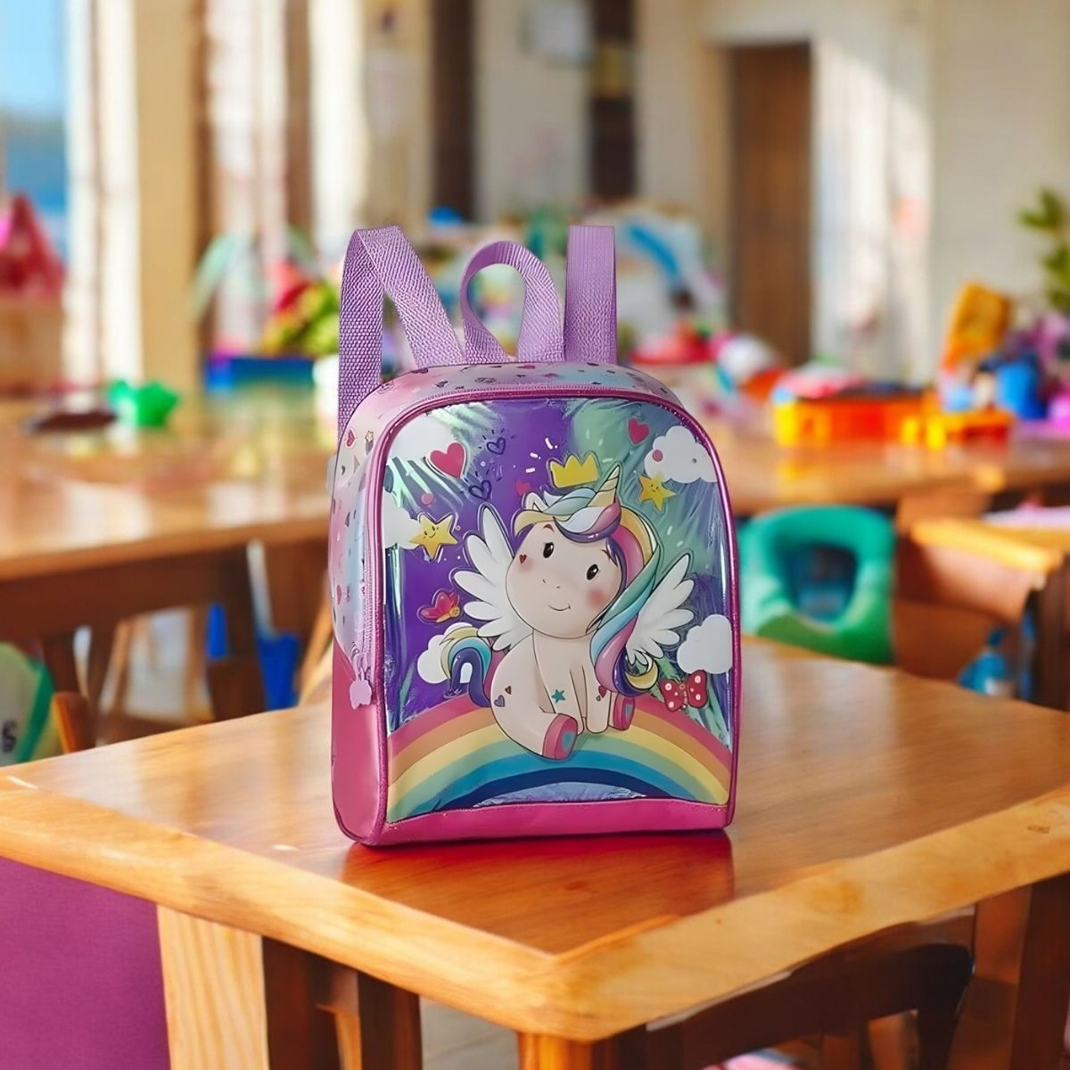 Lancheira Térmica Infantil Unicórnio - Diversão e Praticidade
