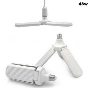Lâmpada Luminária de Led em Pétala Potente p/ Salão Galpão Casa Bancada 48w