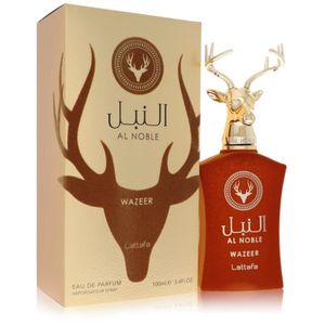 Perfume Feminino Lattafa Al Noble Wazeer Eau De Parfum Vermelho (Unisex) 100 Ml
