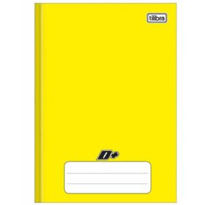 Caderno Brochura Capa Dura 200x275mm 96 F Amarelo - Tilibra