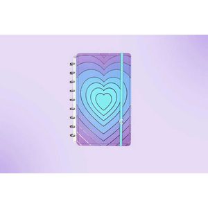 CADERNO MEDIO SILVER LOVE CADERNO INTELIGENTE