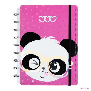 CADERNO A5 PANDALU GLOW BY LULUCA CADERNO INTELIGENTE