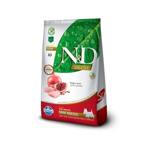 Ração ND Prime para Cães Adultos Sabor Frango Mini 2,5kg