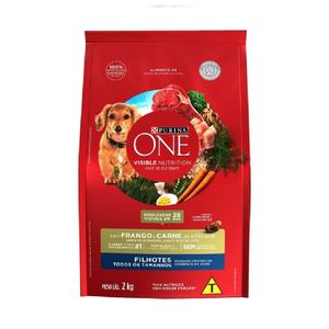 Ração Purina One Filhotes Frango e Carne 2kg