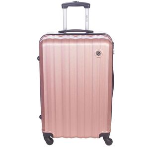 Mala de Viagem M Travel To Go com Rodas 360° Rosé