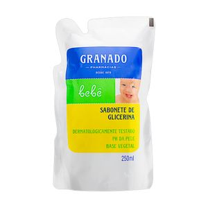 Refil Sabonete Líquido de Glicerina Granado Bebê Tradicional 250ml
