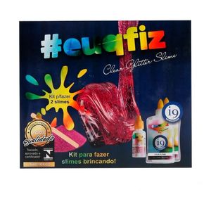 Euqfiz Kit Para Fazer 2 Slimes Clear I9 Bri0226