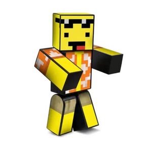 Boneco Minecraft Mel 25 Cm Algazarra 3.03.1246