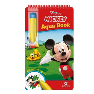 Livro Aquabook Mickey Culturama 20110202