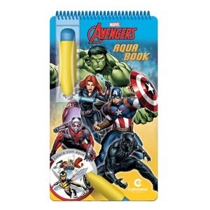 Livro Aquabook Vingadores Culturama 20110302
