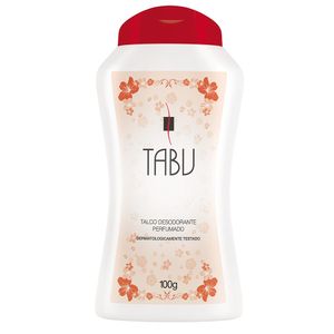 Talco Desodorante Tabu Tradicional 100G