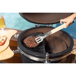 Grelha para Selar de Ferro Fundido RASCO para Kamado Ultra Preto